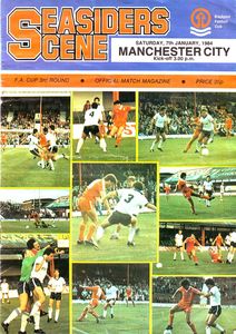 Blackpool v Manchester City FA Cup 3rd Round 1983/84